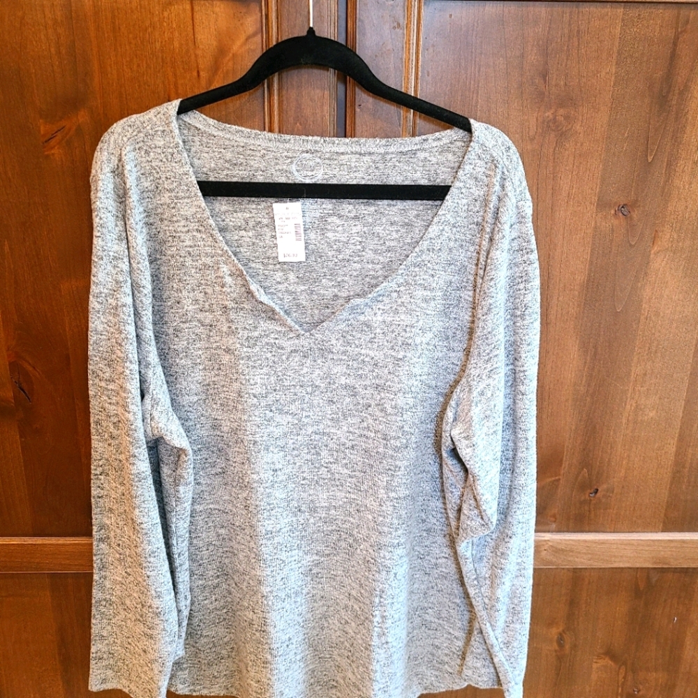 Maurices Long Sleeve V Neck Sweater